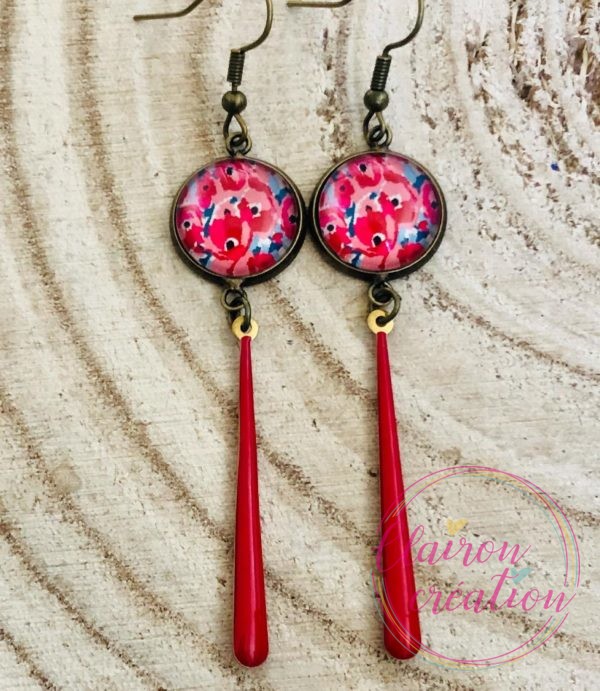 Boucles Pendantes Bâtonnets (30)