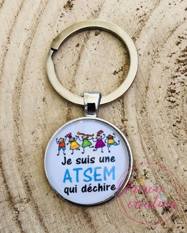 Porte Clé ATSEM (3)