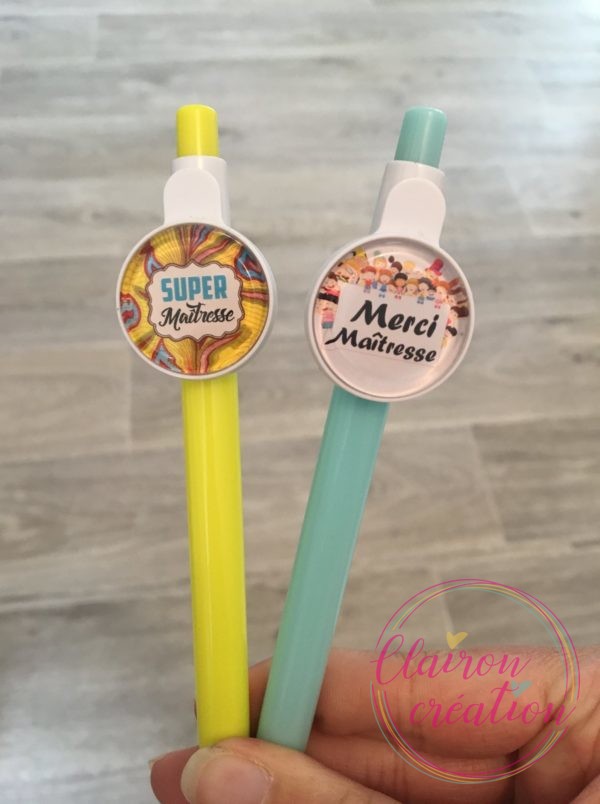 Crayon au choix Maîtresse