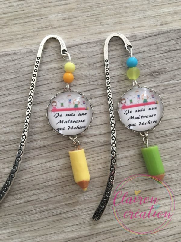 Marque Page Maîtresse au choix (13)