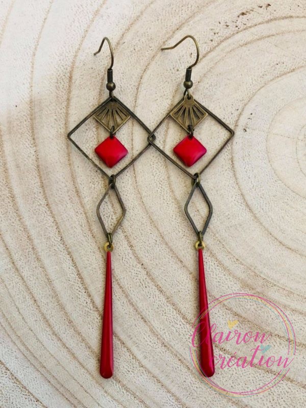 Boucles CILOU Cuivrées (3)