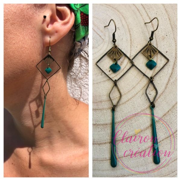 Boucles CILOU Cuivrées (10)