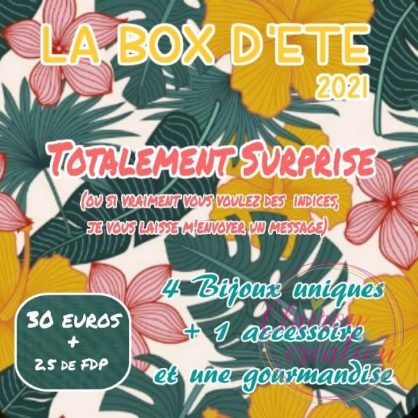 🦜 La BOX surprise ETE - 2021 - 🦜
