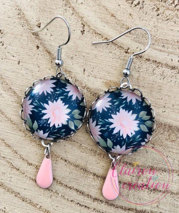 Boucles pendantes Gouttes (105)