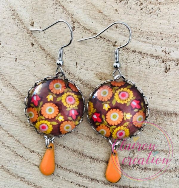 Boucles pendantes Gouttes (100)