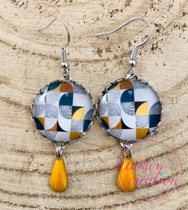 Boucles pendantes Gouttes (98)