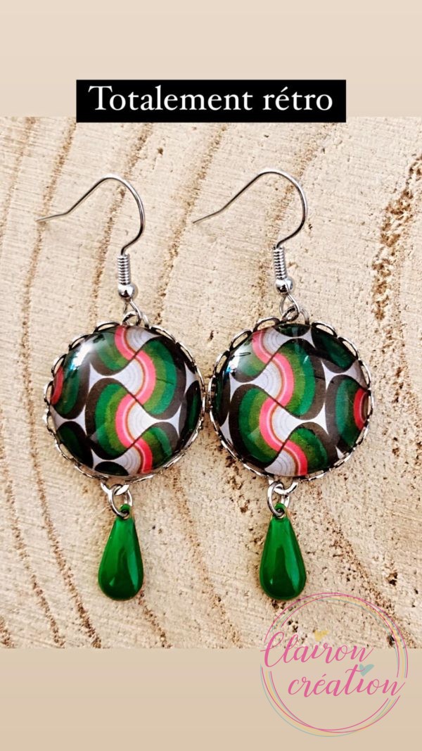 Boucles pendantes Gouttes (112)