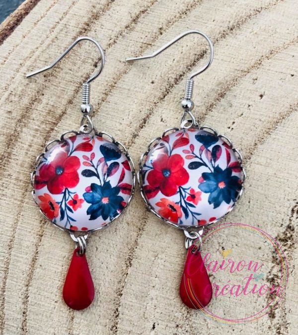 Boucles pendantes Gouttes (111)