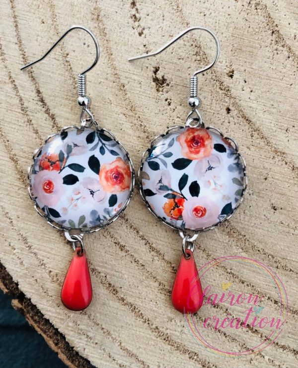 Boucles pendantes Gouttes (101)
