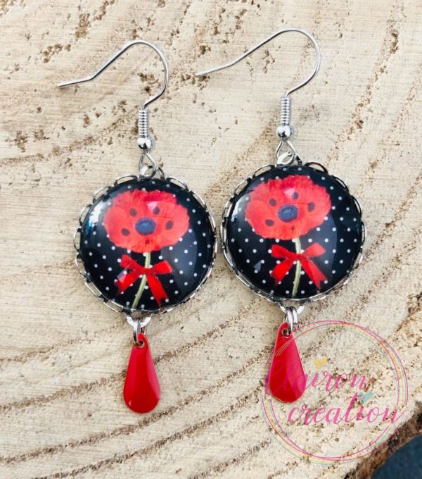 Boucles pendantes Gouttes (96)
