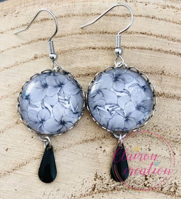 Boucles pendantes Gouttes (110)