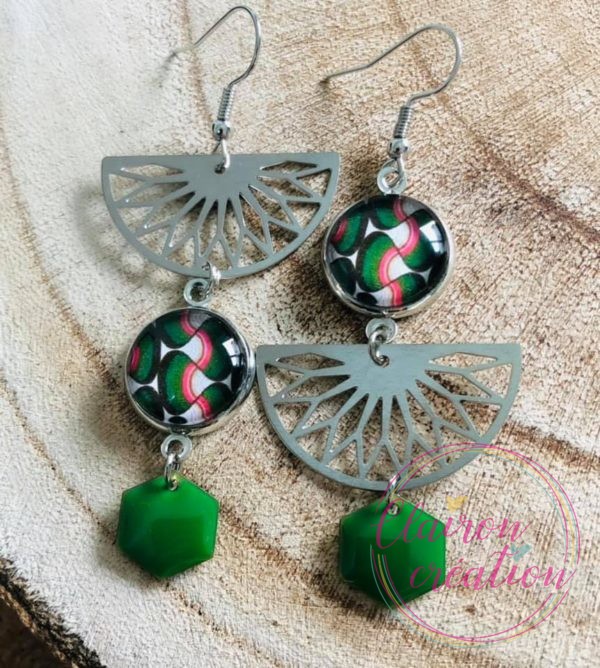 Boucles Inversées Fleurs (8)