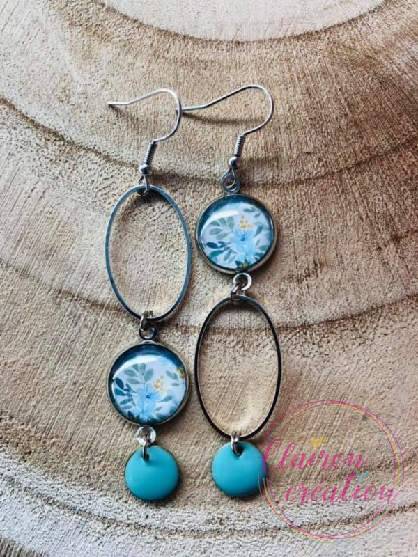 Boucles Inversées Fleurs