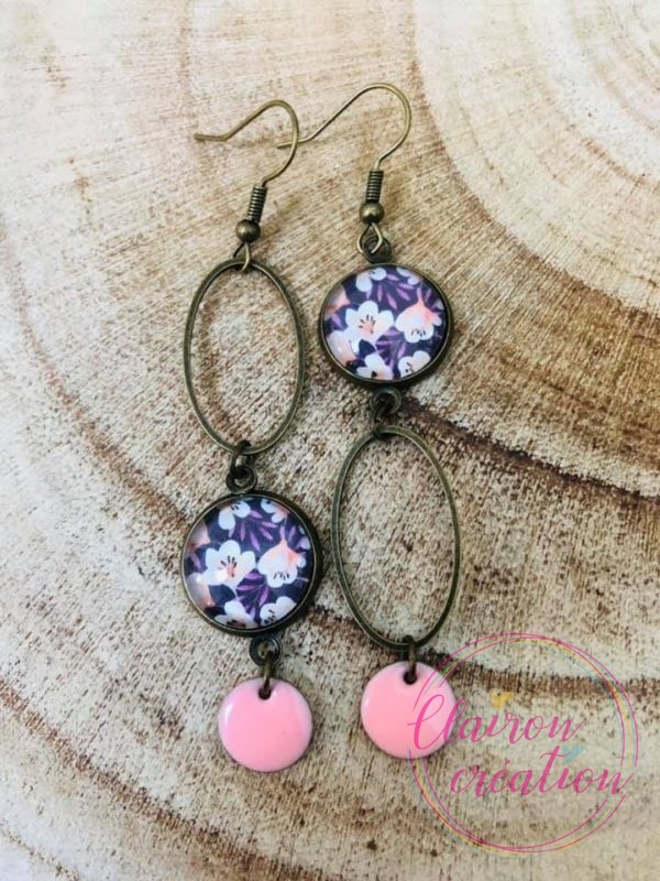 Boucles Inversées Fleurs (3)