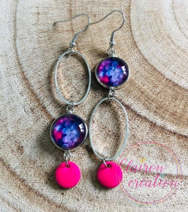 Boucles Inversées Fleurs (4)