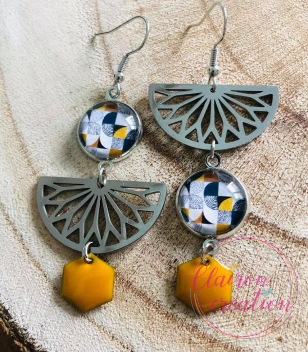 Boucles Inversées Fleurs (7)