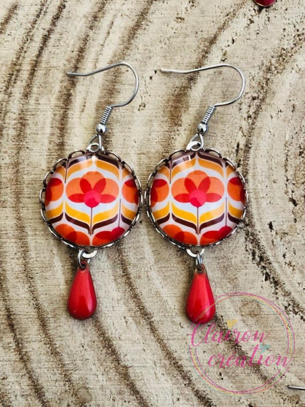 Boucles pendantes Gouttes (115)