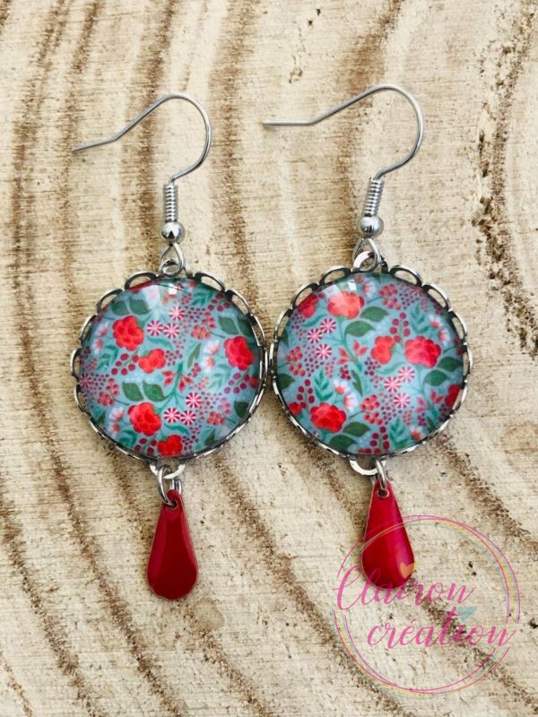 Boucles pendantes Gouttes (117)
