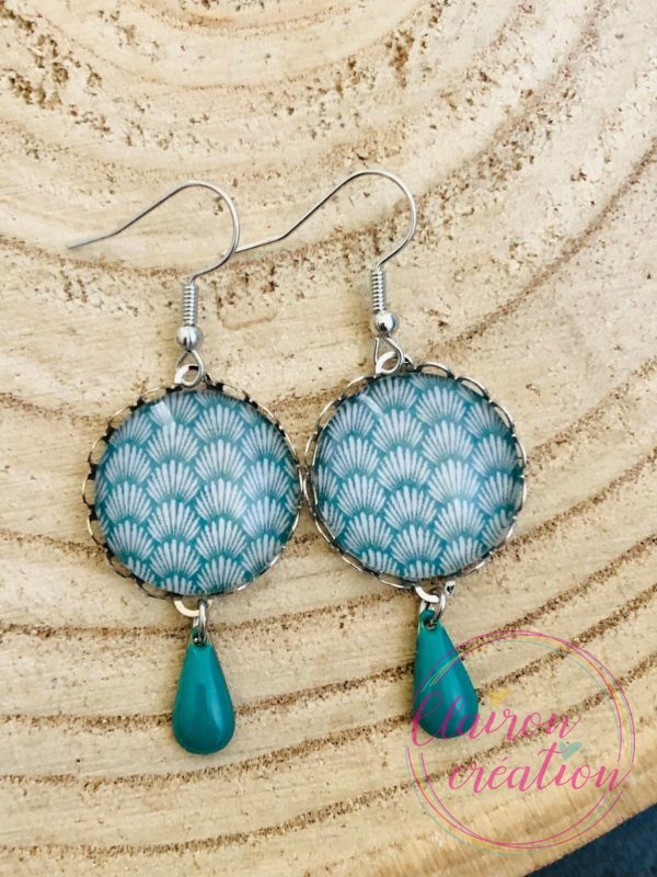 Boucles pendantes Gouttes (118)