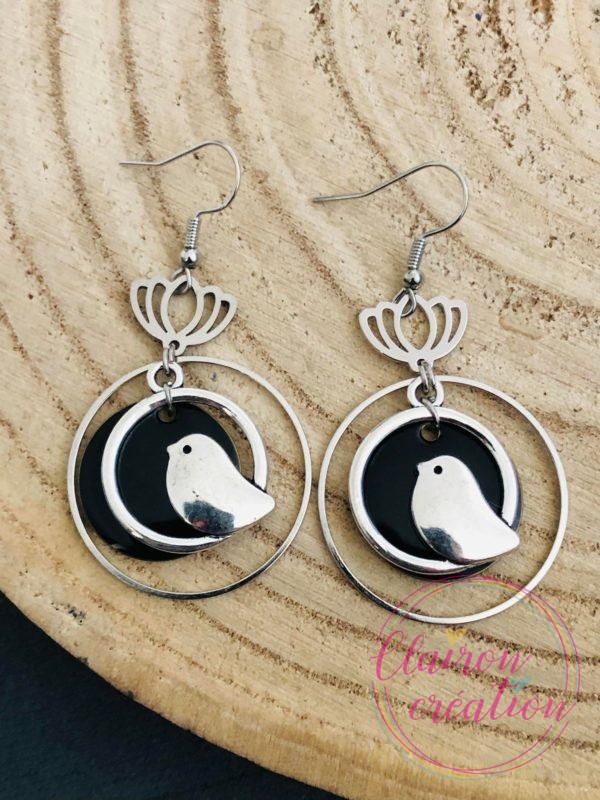 Boucles Argentées Piou piou Géant (3)