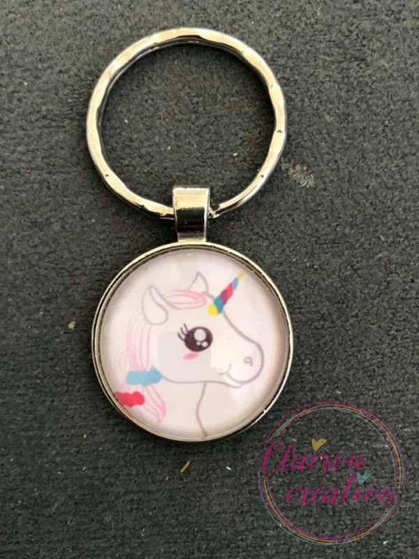 Porte Clé Licorne (4)