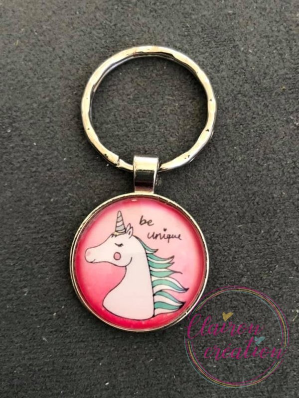Porte Clé Licorne (3)