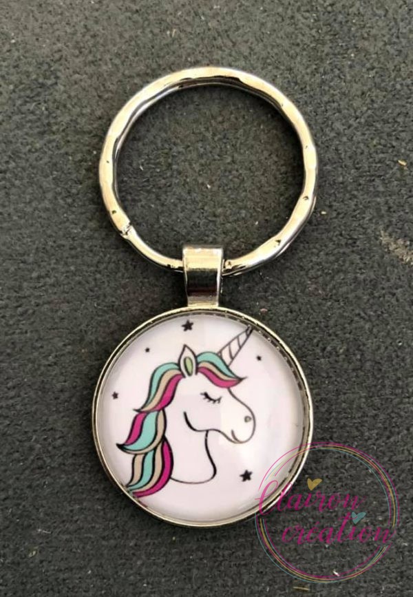 Porte Clé Licorne