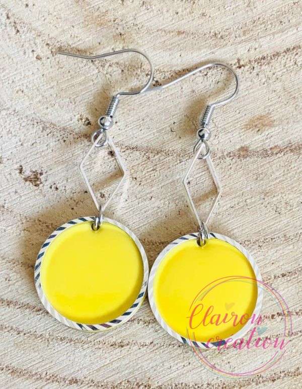 Boucles Sofia Jaunes