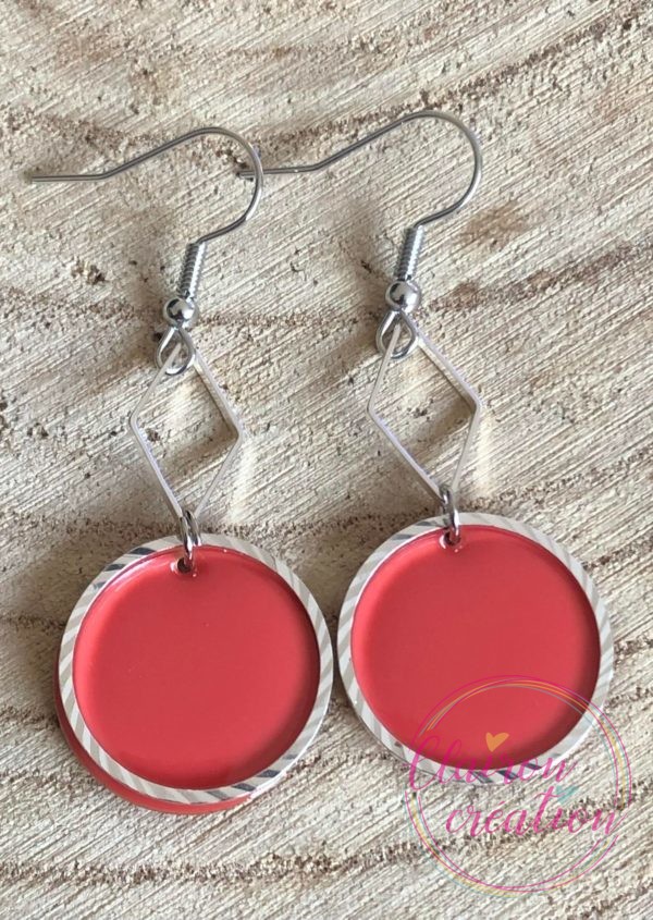 Boucles Sofia Corails