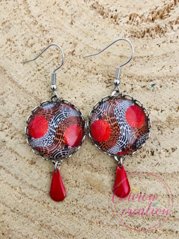 Boucles pendantes Gouttes (125)