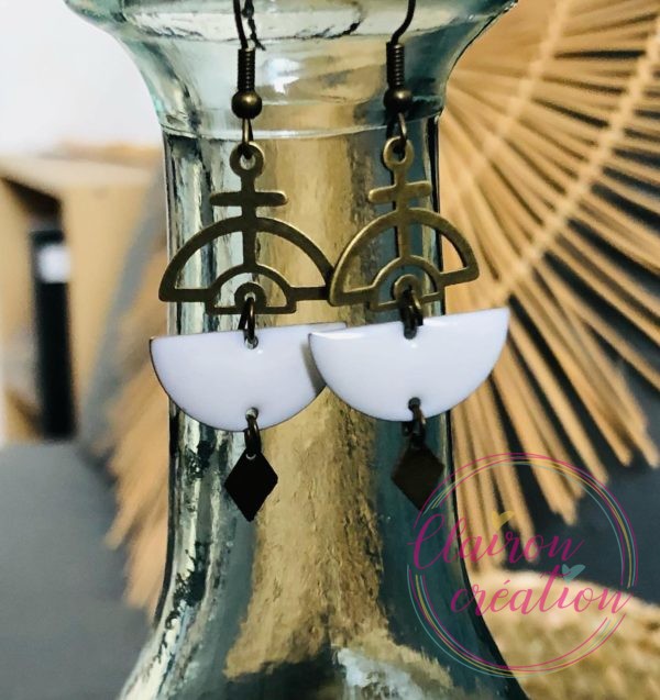 Boucles Namata Blanc