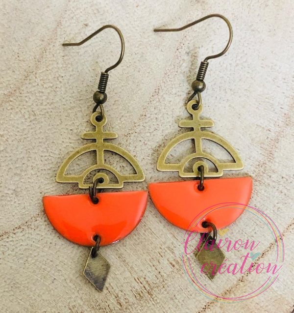 Boucles Namata Orange