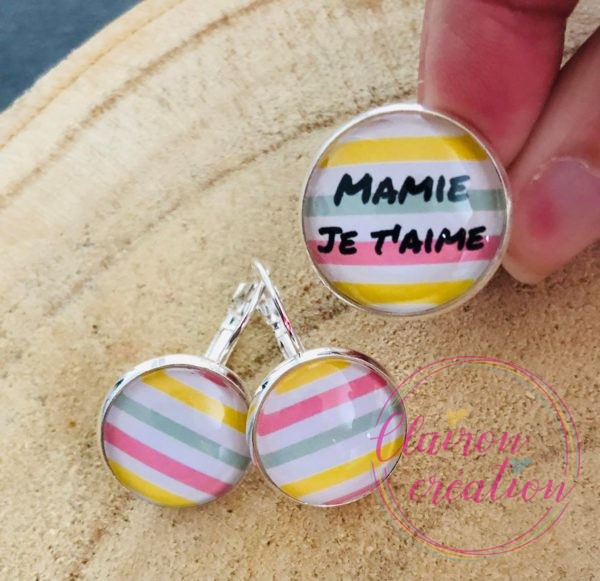 Parure Mamie Je t'aime