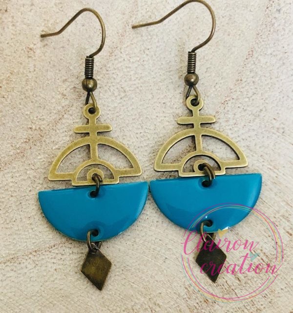 Boucles Namata Bleu Ciel