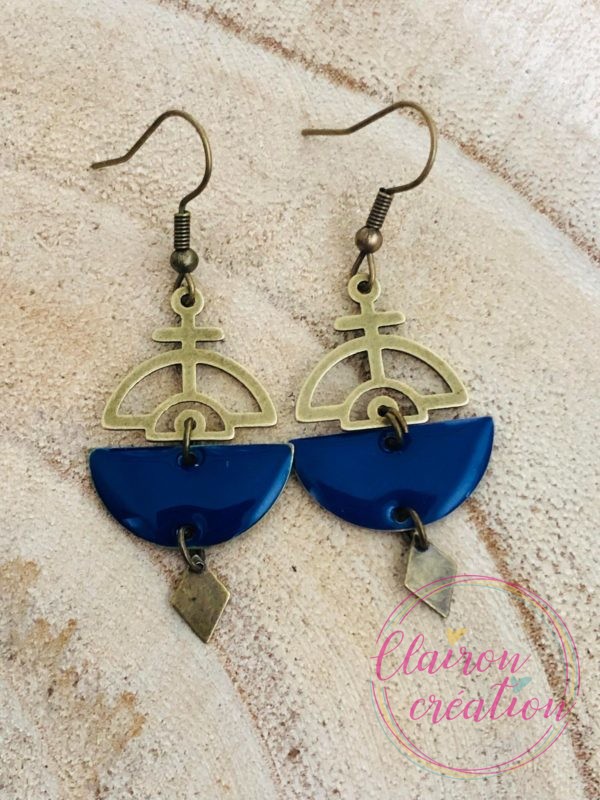 Boucles Namata Bleu
