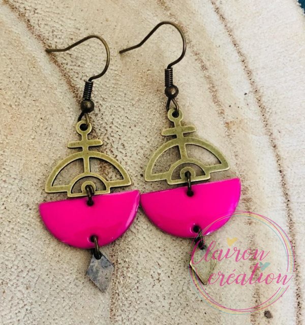 Boucles Namata Rose