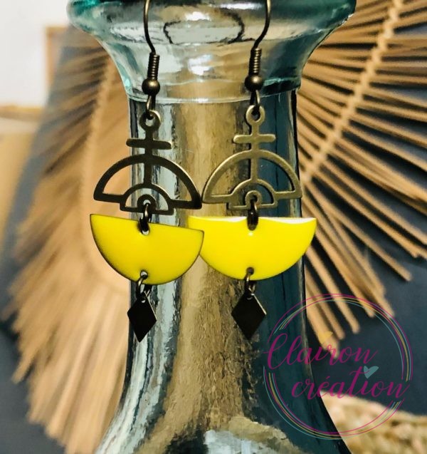 Boucles Namata Jaune