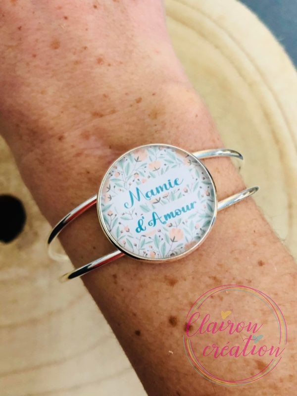 Bracelet Manchette Mamie d'amour (2)