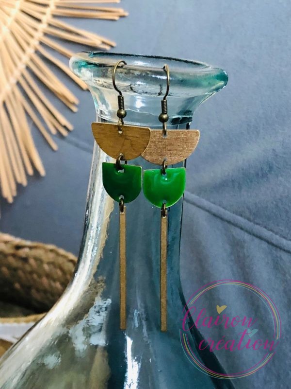Boucles Namek Vert