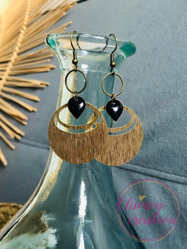 Boucles Azteca Noir