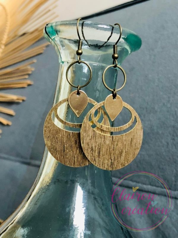Boucles Azteca Cuivre