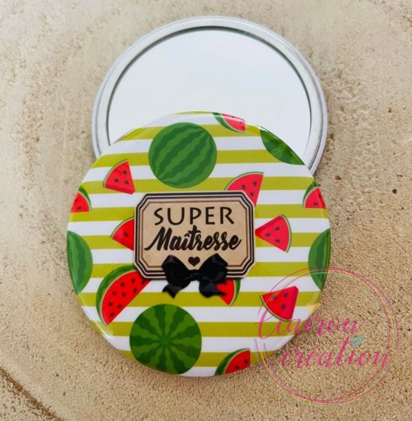Miroir de poche Super Maîtresse