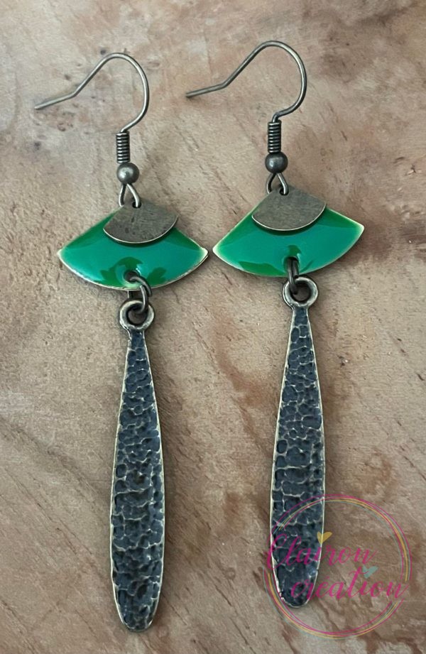 Boucles Albane Vert