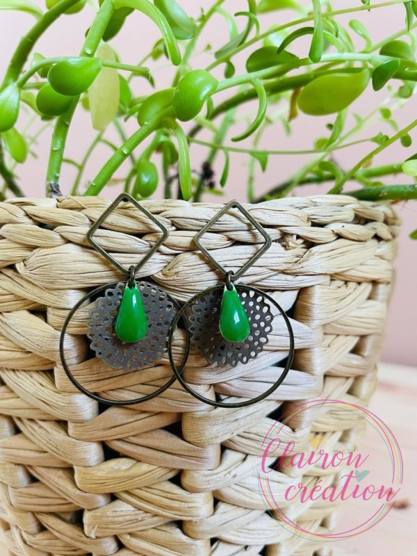 Boucles Lea Vert