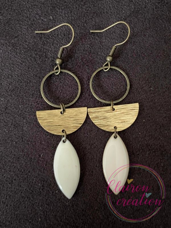 Boucles Aline Blanc