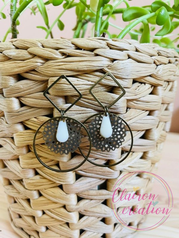 Boucles Lea Blanc