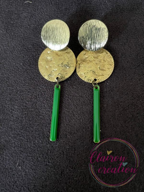 Boucles Zita Vert