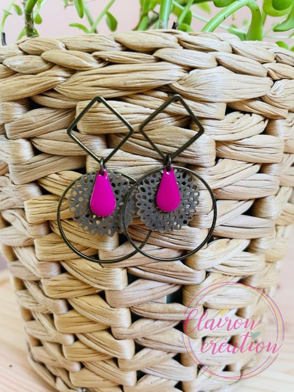 Boucles Lea Rose