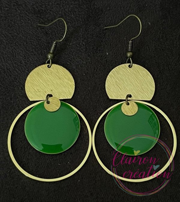 Boucles Angel Vert