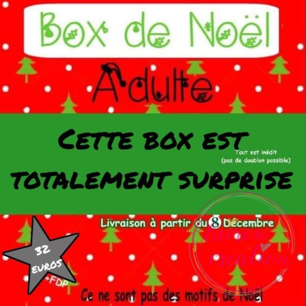 La BOX de Noël -  ADULTE  - 2023